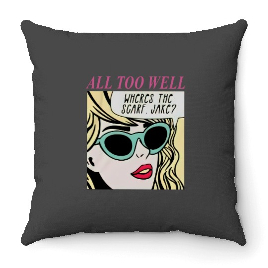Discover All Too Well Táylor Swift Throw Pillows