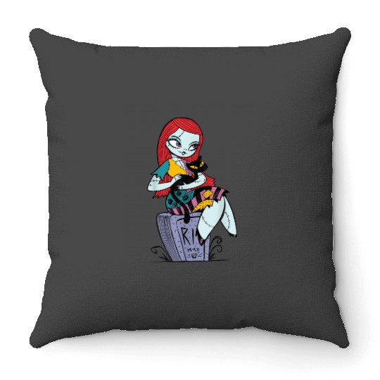 Disney The Nightmare Before Christmas Sally and Throw Pillows