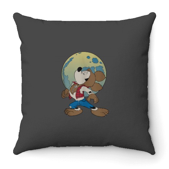 Disney Mickey Mouse Werewolf Halloween Costume Throw Pillows