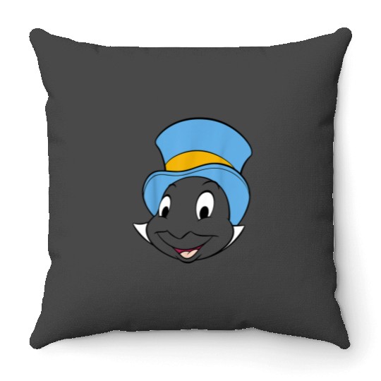 Disney Pinocchio Jiminy Cricket Big Face Throw Pillows