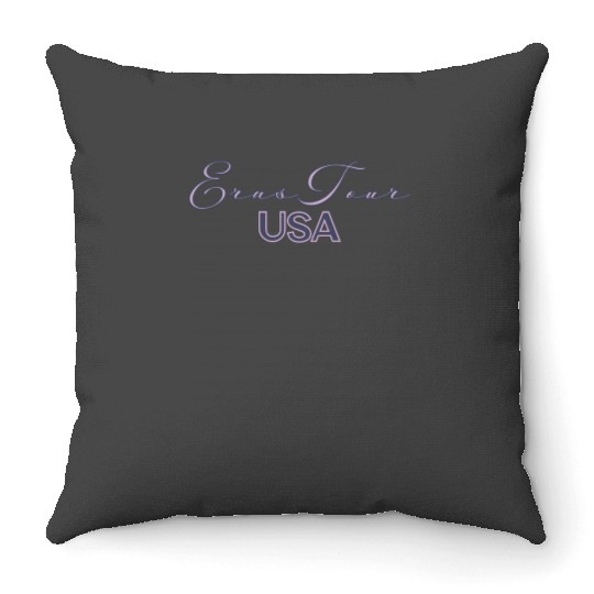 Eras Tour USA Throw Pillows