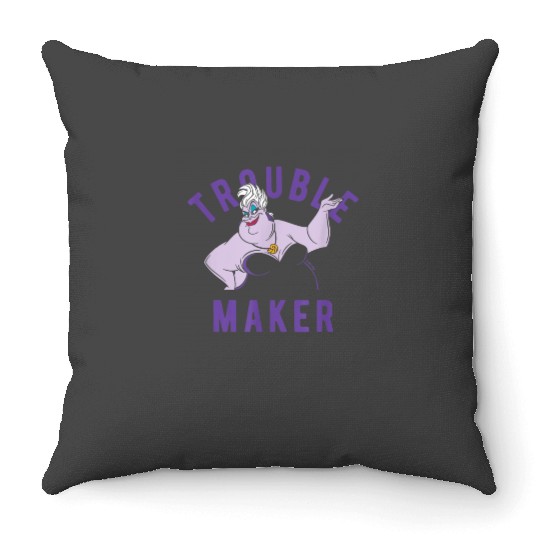 Disney Ursula Trouble Maker Throw Pillows