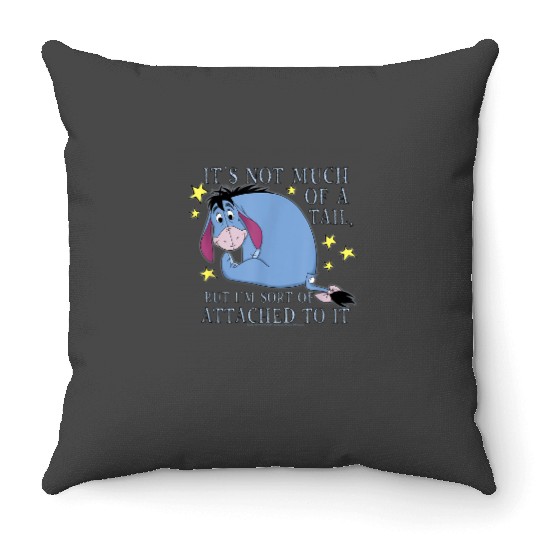 Disney Winnie The Pooh Eeyore Not Much Of A Tail Throw Pillows