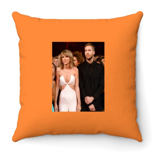 Discover Calvin Harris And Taylor Throw Pillows