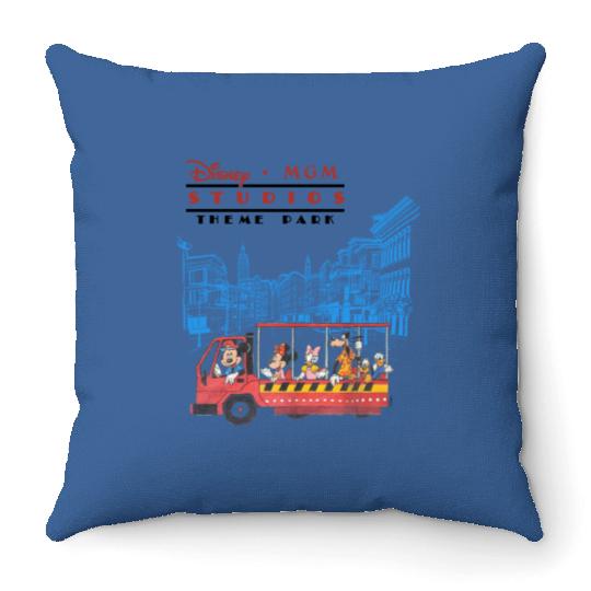 Retro Disney MGM Studios Vintage | Unisex Softstyle Throw Pillows