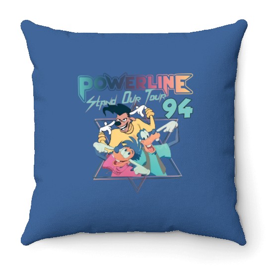 Disney Powerline Stand Out Tour 94 Throw Pillows