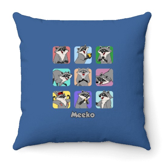 Disney Meeko Moods Pocahontas Characters Throw Pillows