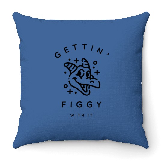Gettin Figgy With It / Figment / Epcot / Disney Inspired Throw Pillows
