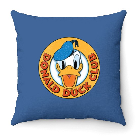 Disney Donald Club Throw Pillows, Donald Duck Throw Pillows
