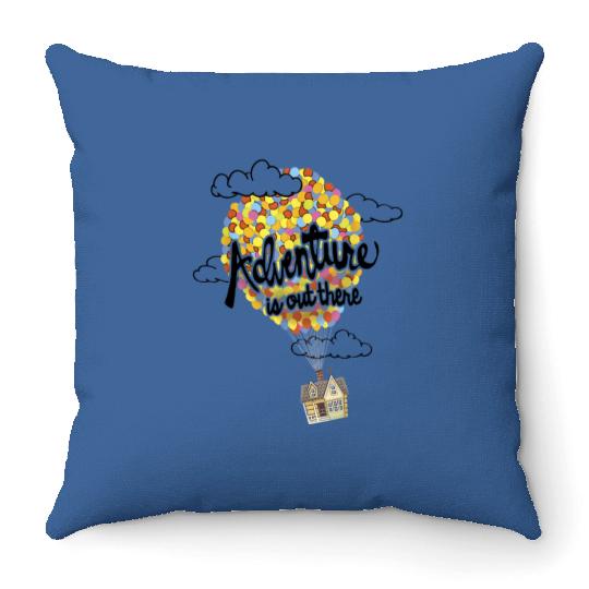 Disney Pixar Up Adventure House Balloon Throw Pillows
