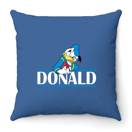 Donald Duck Throw Pillows, Donald Duck Disney Throw Pillows
