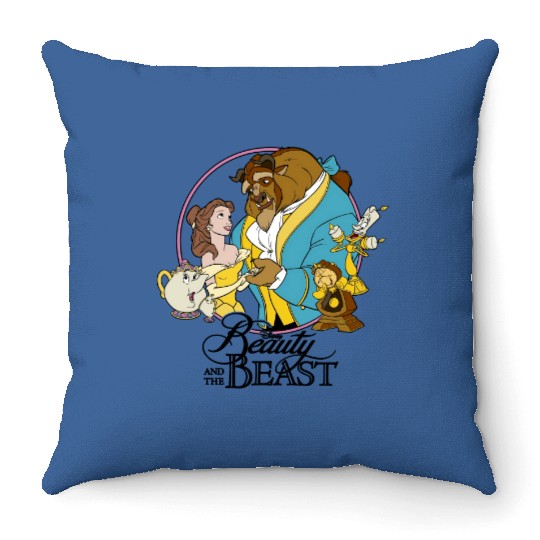 Disney Princess Belle Throw Pillows, Disney Beauty and The Beast Throw Pillows