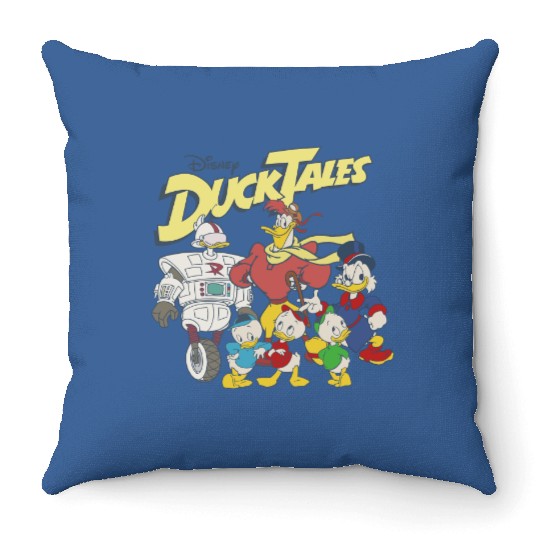 Disney DuckTales Throw Pillows, Duck Tales Group Throw Pillows
