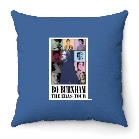 Discover Bo Burnham - the Eras Tour Premium Throw Pillows