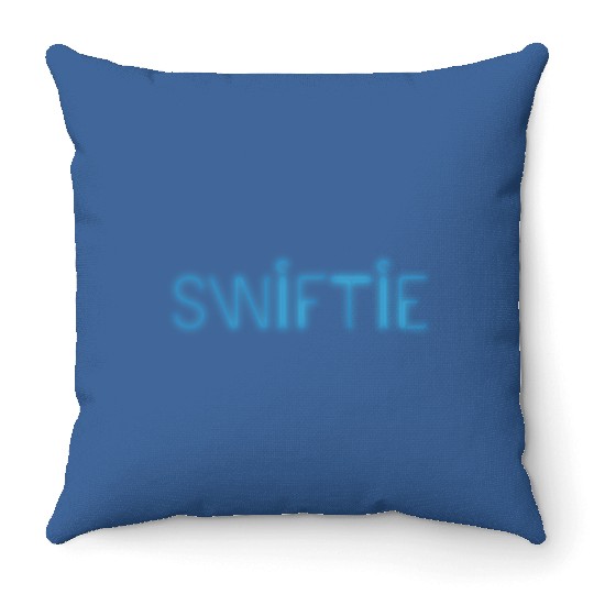 Discover Taylor version 1989 bleu classique Throw Pillows