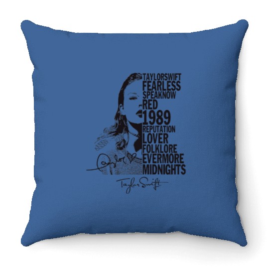 Discover Taylor version Merch, Taylor version Eras Tour Throw Pillows