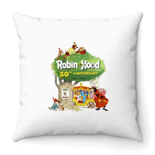 Disney Robin Hood Classic Throw Pillows, Robin Hood Throw Pillows