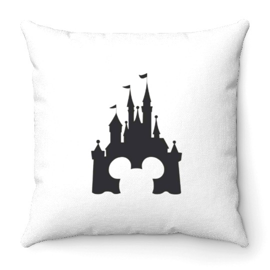 Disney Magic: Capturing Dreams in Print Throw Pillows