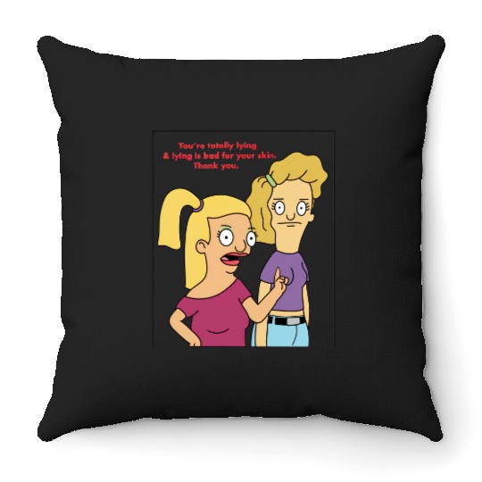 Oh my god-ah. - Bobs Burgers - Throw Pillows