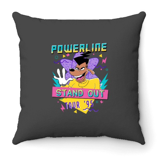 Disney Powerline Stand Out Tour 95 Throw Pillows