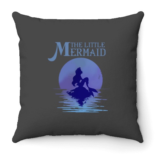 Vintage The Little Mermaid Throw Pillows, Disneyworld Throw Pillows