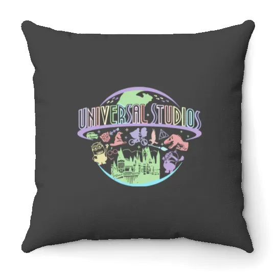 Universal Studios Tank, Universal Orlando Tank, Disney Universal Studios Tank, Universal Studios Trip 2023 Throw Pillows