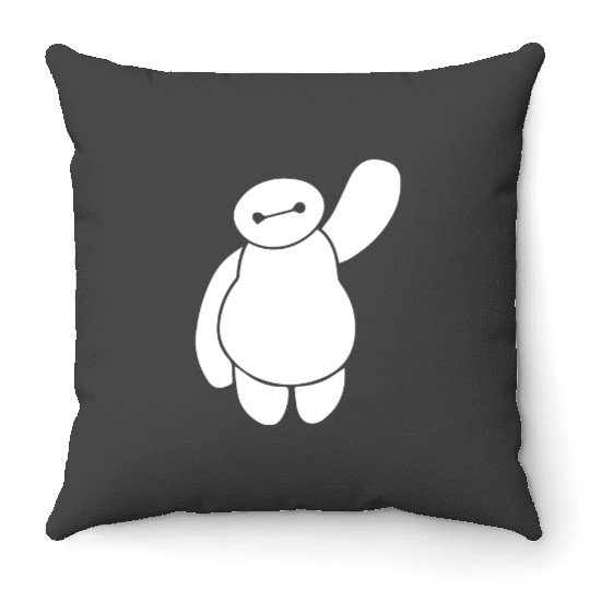Disney Movie Big Hero 6 Baymax Waving Throw Pillows