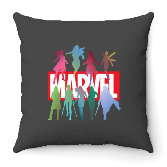 Marvel Women Heroes, Women Power, Disney Trip, Disney World Throw Pillows