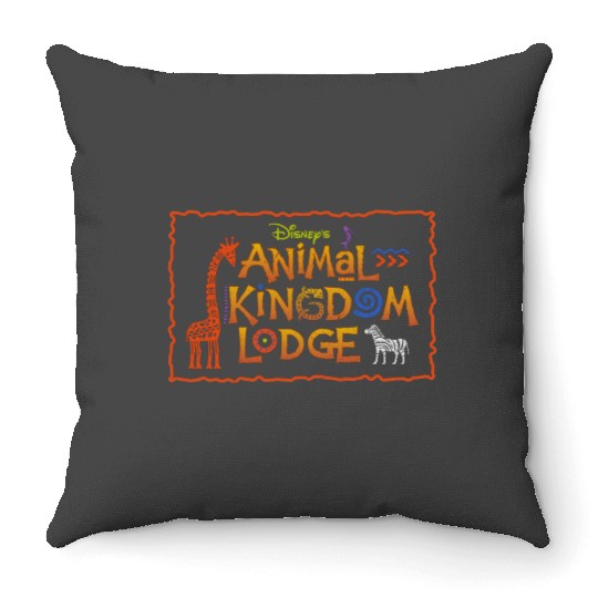 Animal Kingdom Lodge Throw Pillows, Disneyland Throw Pillows, Disney Family Throw Pillows