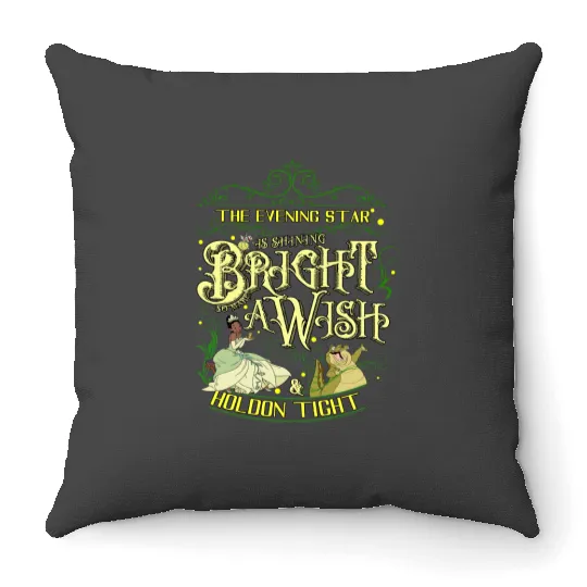 Tiana Princess Throw Pillows, Tiana Throw Pillows, Disney Tiana Throw Pillows