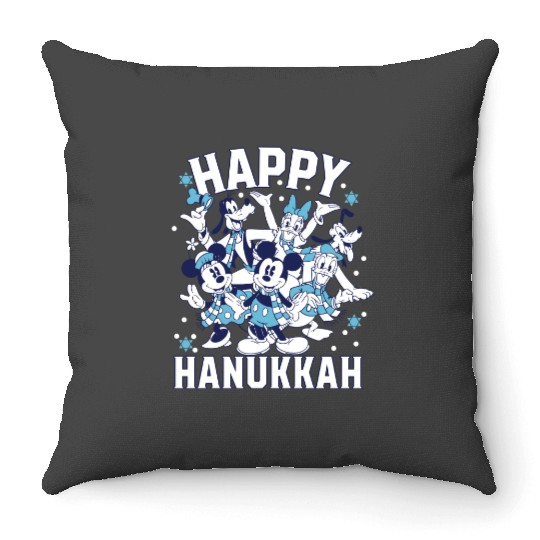 Disney Happy Hanukkah from Mickey Mouse and Friends Throw Pillows
