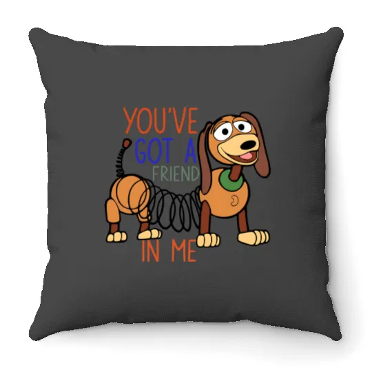 Slinky Dog Disney Throw Pillows, Disney Throw Pillows, Mickey Ears Slinky Dog Throw Pillows