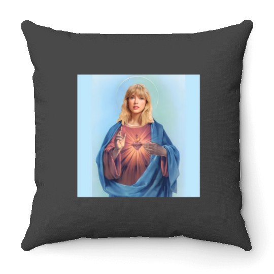 Discover Taylor GOD! This Is Parody LOL Poster Throw Pillows