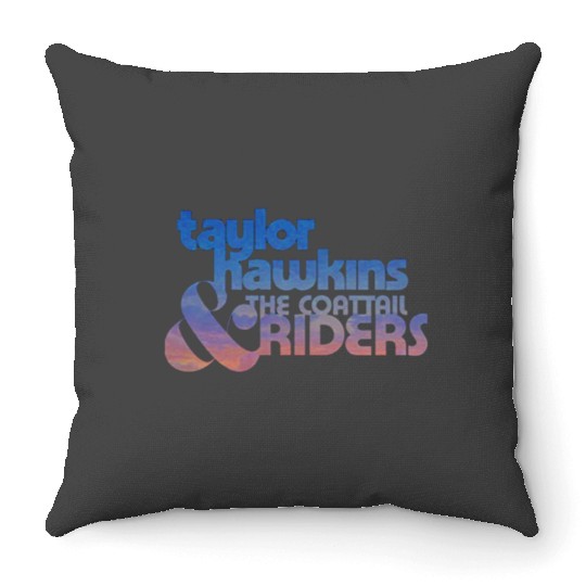 Discover Taylor and riders Throw Pillows