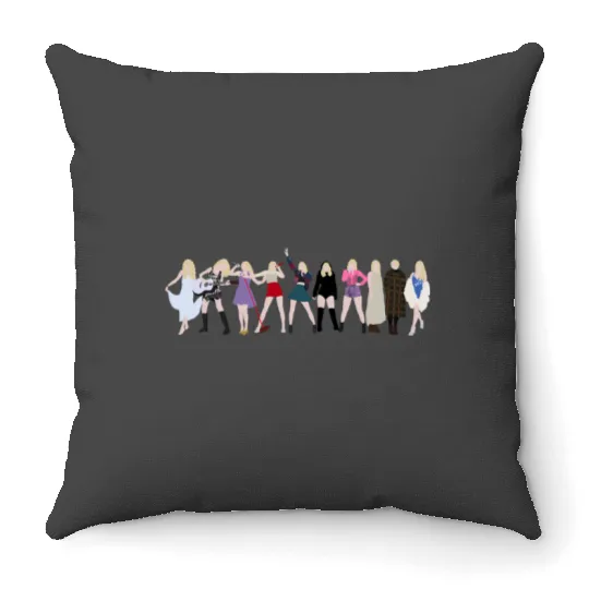 Discover Taylor Eras Midnights Throw Pillows