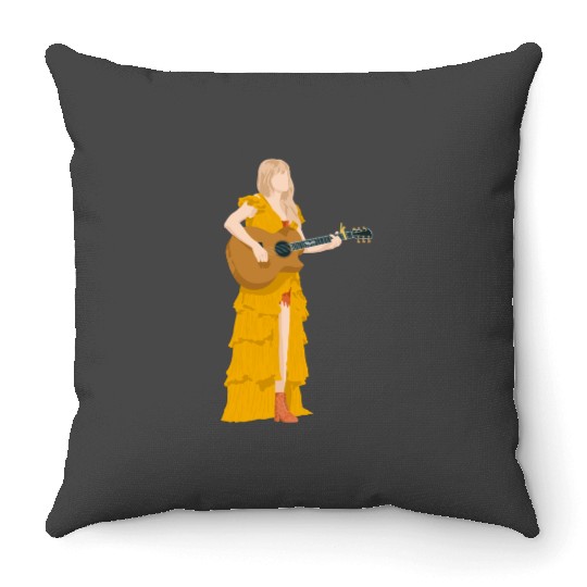 Discover surprise song Taylor v3 Throw Pillows