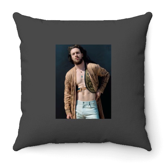Discover Aaron Taylor Johnson Throw Pillows