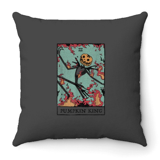 Disney The Nightmare Before Christmas Pumpkin Ki Throw Pillows