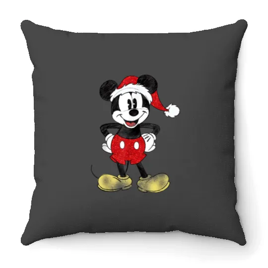 Disney Christmas Mickey Mouse Throw Pillows