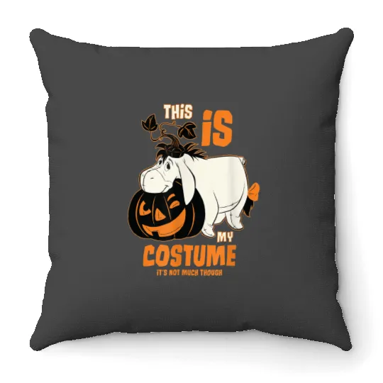 Disney’s Winnie the Pooh Eeyore This is my Costu Throw Pillows