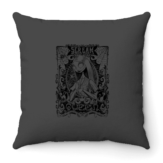 Disney The Nightmare Before Christmas Sally Scre Throw Pillows