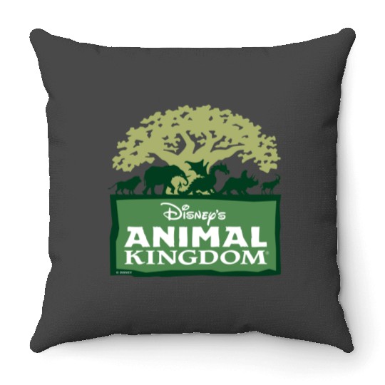 THE ANIMAL KINGDOM DISNEYS PARK Throw Pillows