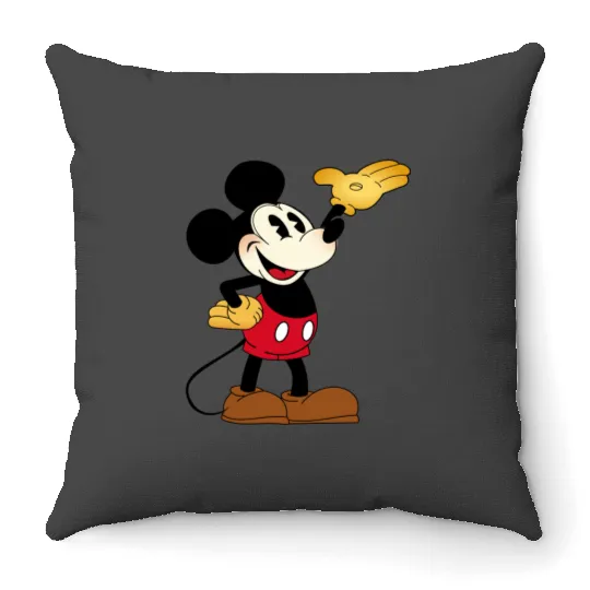 THE HAPPY MICKY MOUSE DISNEYS ARTS Throw Pillows