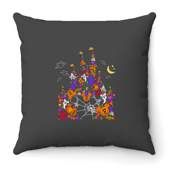 Disney Mickey halloween Throw Pillows
