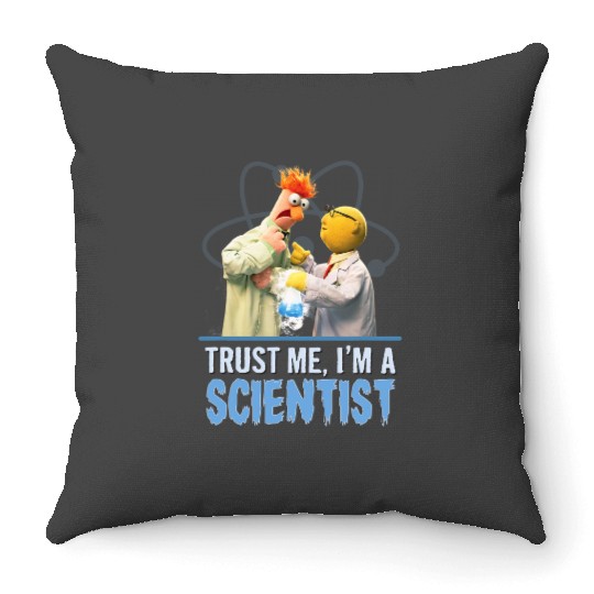 Disney The Muppets Trust Me I'm A Scientist Bunsen & Beaker Throw Pillows