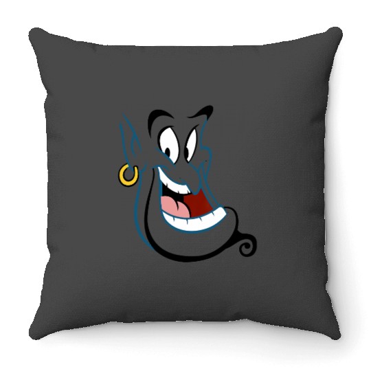 Disney Aladdin Genie Big Face Costume Throw Pillows