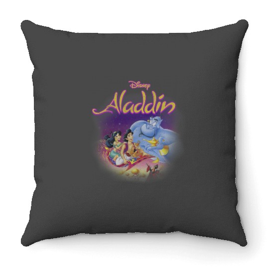 Disney Aladdin Magic Carpet Movie Cast Throw Pillows
