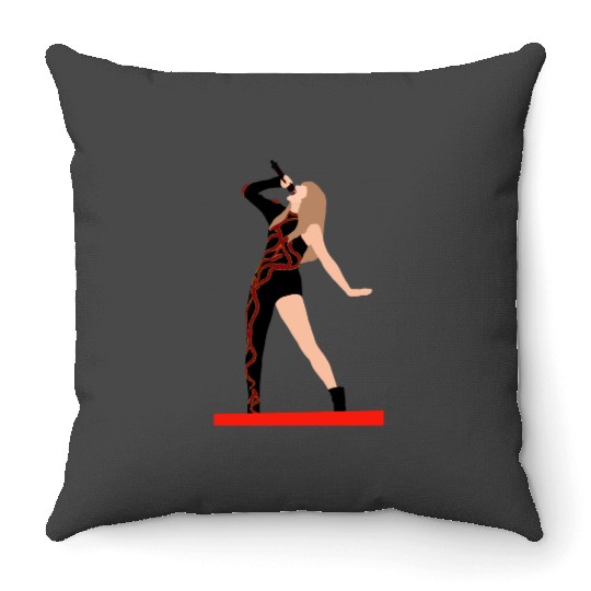 Swift - Eras Tour Reputation Active Throw Pillows