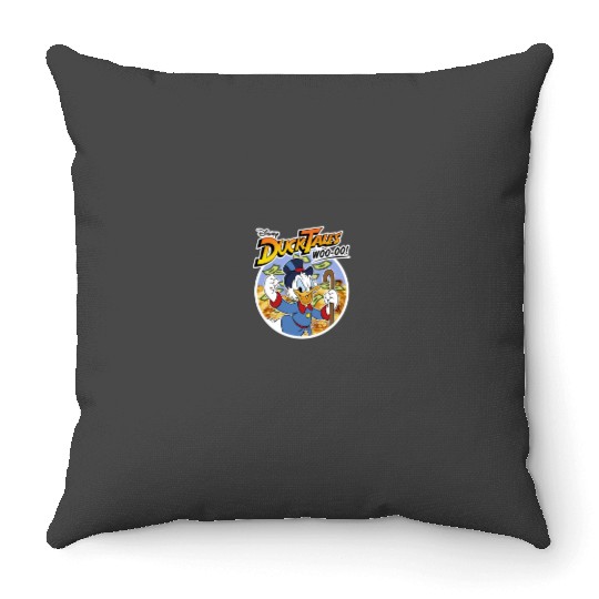 Disney DuckTales Classic Uncle Scrooge Woooo Throw Pillows