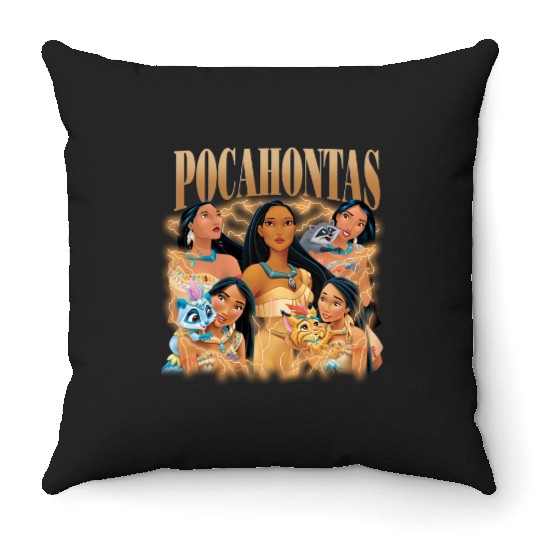 Disney Pocahontas Princess Homage Throw Pillows, Disney Princess